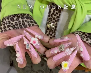 ネイル 長さだし/持ち込み 2me心斎橋moeaのネイルデザイン