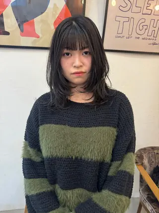 ロング illatos あやののヘアスタイル