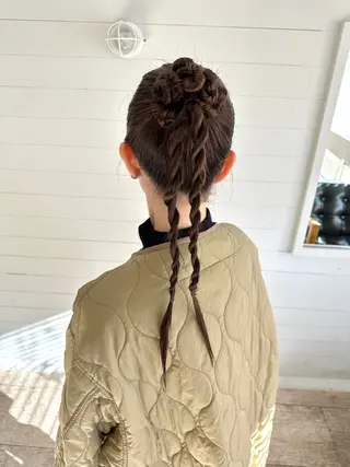 ロング 宮﨑 あかねのヘアスタイル