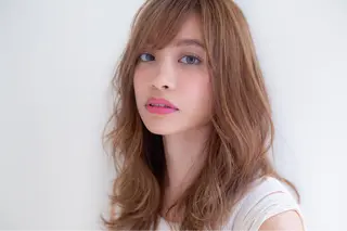 セミロング カラー パーマ 髪質改善/縮毛矯正/ ボブ/店長/槌矢圭悟のヘアスタイル