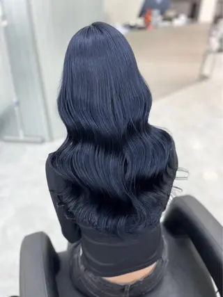 ロング カラー ヘアアレンジ 艶髪/韓国レイヤー 🤍Houtoのヘアスタイル