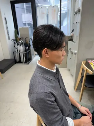 メンズ 深谷 侑亮のヘアスタイル