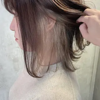 ショート カラー ヘアアレンジ stylist/蛯谷 珠里のヘアスタイル