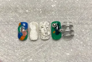 メンズ キッズ ネイル 🍐 ひろみのネイルデザイン