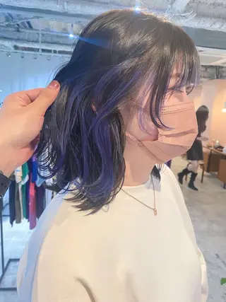 ミディアム LATTE  渋谷所属・♡レイヤーカット れお♡のヘアスタイル