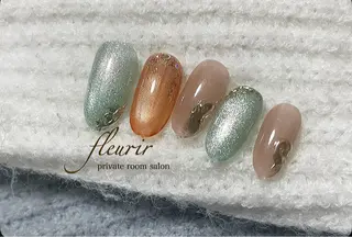 ネイル フルリール 【プライベートサロンのネイルデザイン