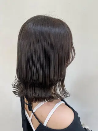 ミディアム 🐹 Mio / 艶髪/縮毛矯正🍎のヘアスタイル