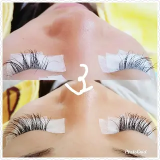 マツエク・マツパ 💡次世代LED -TIARA💡のマツエク・マツパデザイン