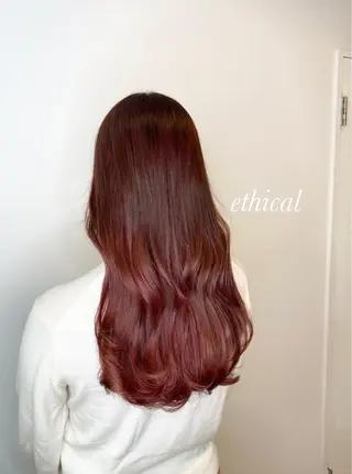 ロング 【エシカル】 HOSOMIのヘアスタイル