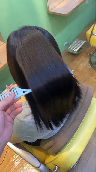 セミロング ヘアアレンジ 🌱エシカル🌱 松原大将のヘアスタイル