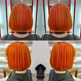 ミディアム カラー "PEPPU "所属・🌈推し色派手髪 ハイトーンShinのヘアスタイル