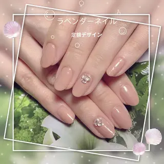 ネイル ラベンダー💖日暮里 ルル💖ネイルのネイルデザイン