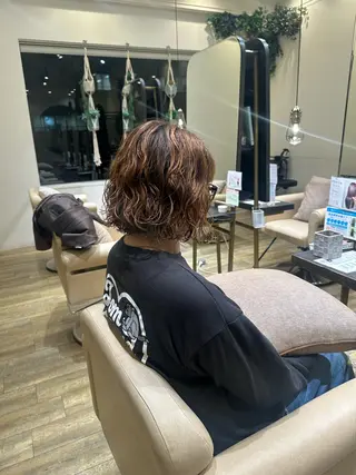 パーマ ロジェブルー 川合【和泉中央】のヘアスタイル