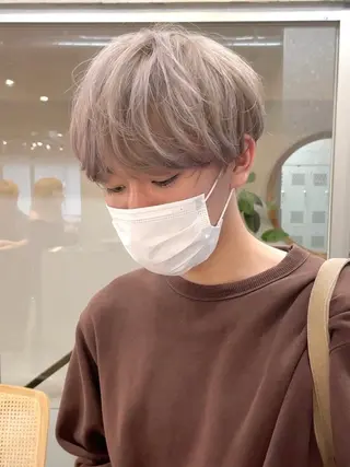 ショート メンズ Cinq所属・ハイライト🌟/ ボブ/豊田のヘアスタイル