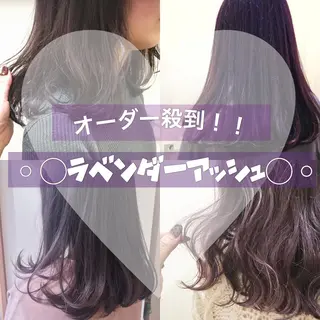 ロング カラー 代表🎀 ふわモテ愛 され髪🩷yumiのヘアスタイル