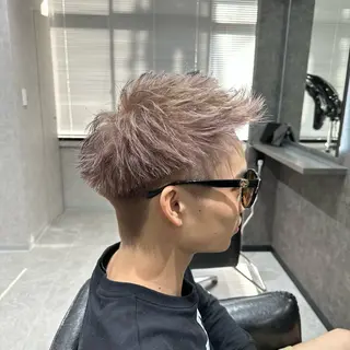 ショート カラー メンズ エースヘアー所属・エースヘアー KENTAのヘアスタイル