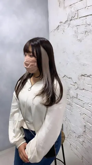 ロング L STUDIO心斎橋店所属・派手髪支持率No1 Eisukeのヘアスタイル