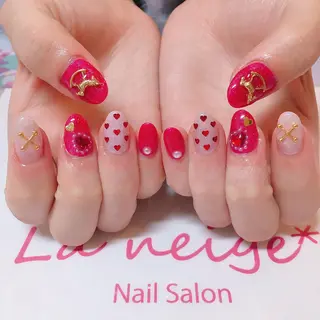 ネイル La neige* yuki 🥯🍑のネイルデザイン