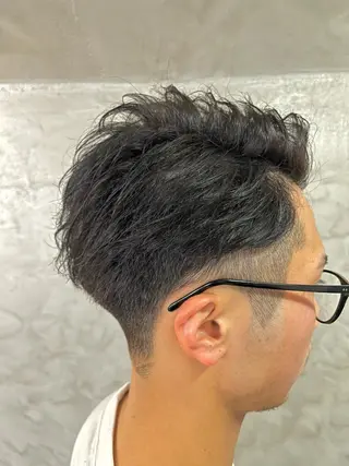 メンズ 透明感カラー/ ブリーチ無し/RYOのヘアスタイル