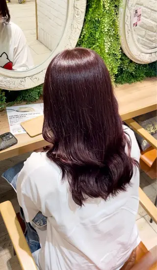 ロング カラー 横浜/エクステ/パー マ/おとはのヘアスタイル
