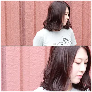 ミディアム カラー Viage （ビアージュ）のヘアスタイル