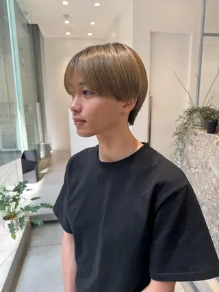 メンズ ひかり／ベージュ ／似合わせカットのヘアスタイル