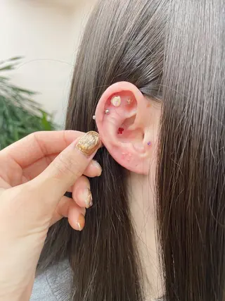 古松佳々里 ボブパーマ暖色カラーのその他イメージ