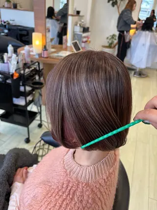 カラー はら あおいのヘアスタイル
