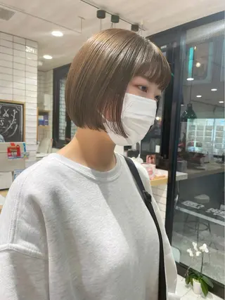 ショート カラー haru/レイヤー/ ウルフのヘアスタイル