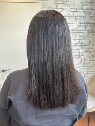 ミディアム ワンカラー💓 豊橋/まおのヘアスタイル
