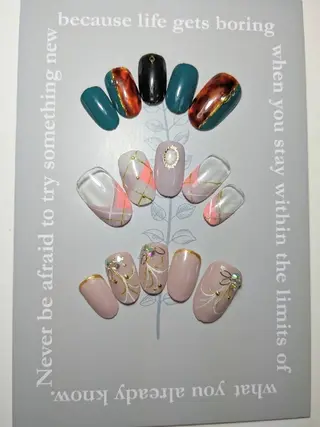 ネイル ネイルサロンベルティ .ひとみのネイルデザイン