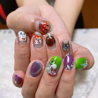 ネイル The Best Beauty受付担当のヘアスタイル