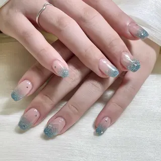 ネイル By moonネイル 🌷ワンホン/韓国風のネイルデザイン