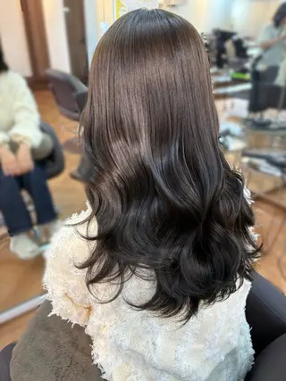 セミロング 🍒Ayana🍒 艶カラー🍒のヘアスタイル