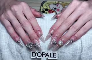 ネイル D‘OPALEサロン所属・長さ出し専門店 上野kkのネイルデザイン