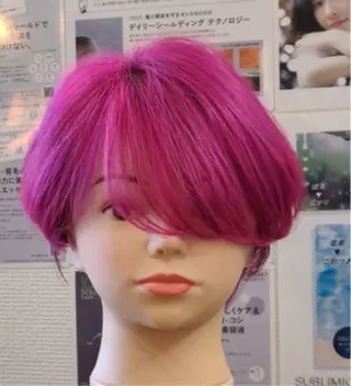ショート シ マのヘアスタイル