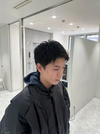 ショート メンズ 🐺メンズパーマ 特化　あさひ🐺のヘアスタイル