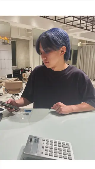 ショート カラー 透明感カラーと映画 美容師/yujiのヘアスタイル