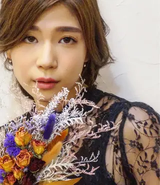 ロング カラー ヘアアレンジ SHANTi 飯塚 ヘアセット/髪質改善のヘアスタイル