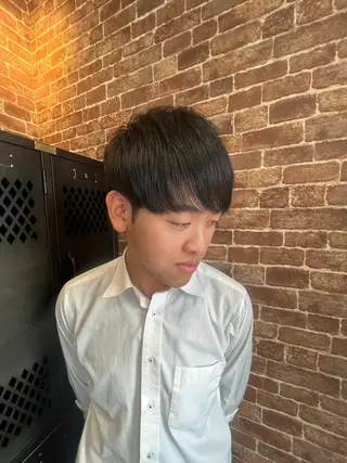 ショート カラー パーマ ヘアアレンジ メンズ キッズ ネイル マツエク・マツパ アイブロウ times salon名駅所属・久木原 ゆりのヘアスタイル