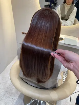 ロング 🩵縮毛矯正・ボブ 岩原朋也🩵のヘアスタイル