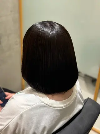 ショート 黒島優香🦋 /縮毛矯正/髪質改善のヘアスタイル