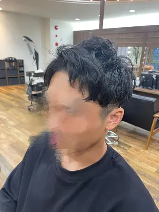 メンズ レナ┊︎髪質改善 ┊︎シルクストレートのヘアスタイル