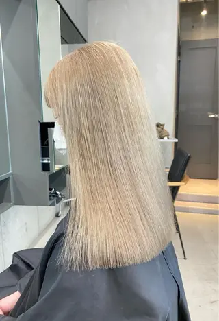 ロング カラー レイヤー/柔色 カラー/SAkiのヘアスタイル