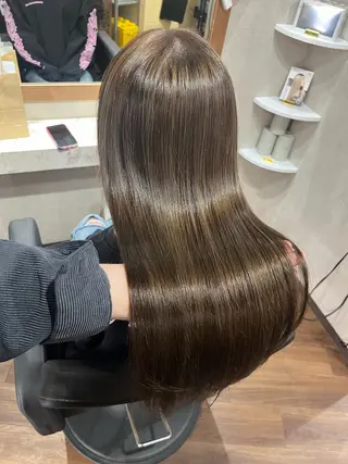 ロング カラー LandS  barber &beauty所属・髪質改善特化 長澤友哉のヘアスタイル