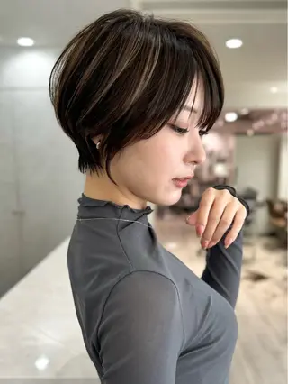 ショート 多毛専門/ 酒井愛由のヘアスタイル