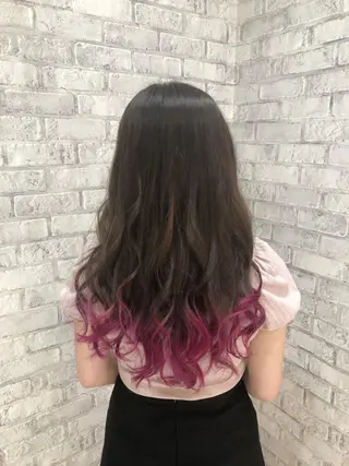 セミロング カラー ヘアアレンジ 秋山 幸太のヘアスタイル