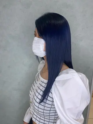 ロング 🌱ブリーチ・透明感 カラー/mapi🦭のヘアスタイル