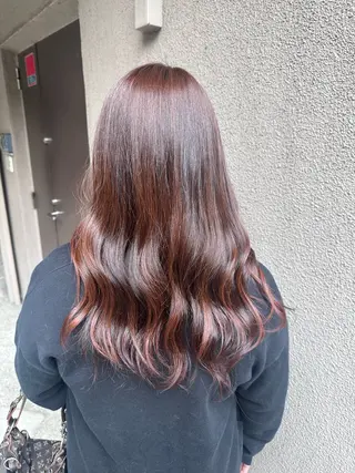 セミロング カラー 🖤neo 🖤のヘアスタイル