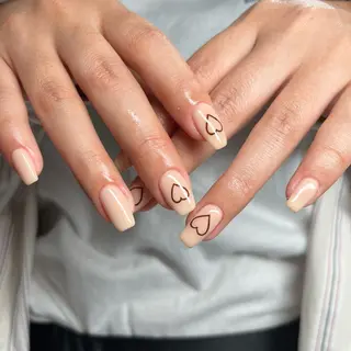 セミロング ネイル マツエク・マツパ apopi's所属・apopis＊ close23:00のネイルデザイン